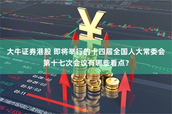 大牛证券港股 即将举行的十四届全国人大常委会第十七次会议有哪些看点？
